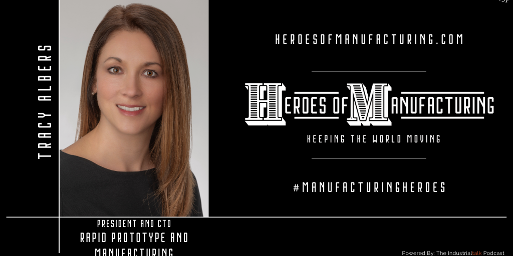 Heroes of Manufacturing features rp+m President, Tracy Albers